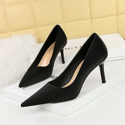 Simple stiletto high heels all-match high heels single shoes 20