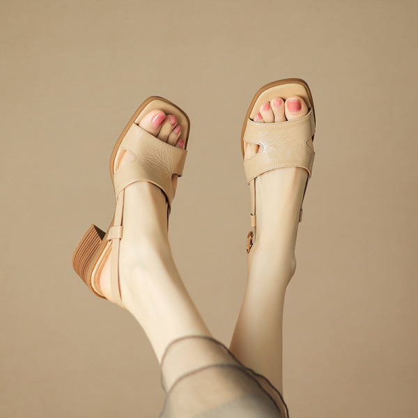 Wear Heels Over Sandals 3