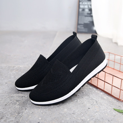 A Pair of Slip-on Square Shoes