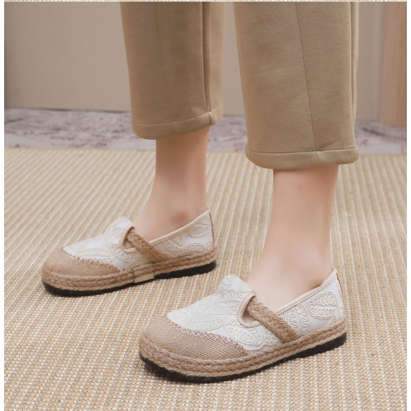 Casual Cotton and Linen Shoes