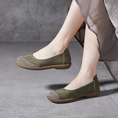 Leather Vintage Women's Shoes